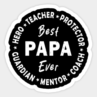 Best Papa Ever Sticker